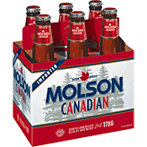 Molson Canadian Beer 12 Oz Left Picture